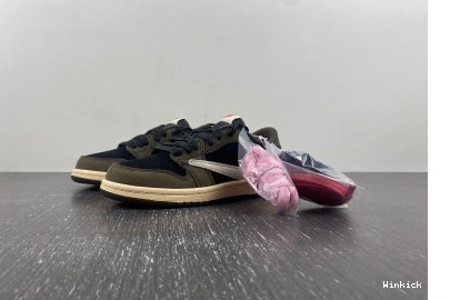 SCOTT 1 AIR 'MOCHA' LOW JORDAN X (KIDS)TRAVIS 0824